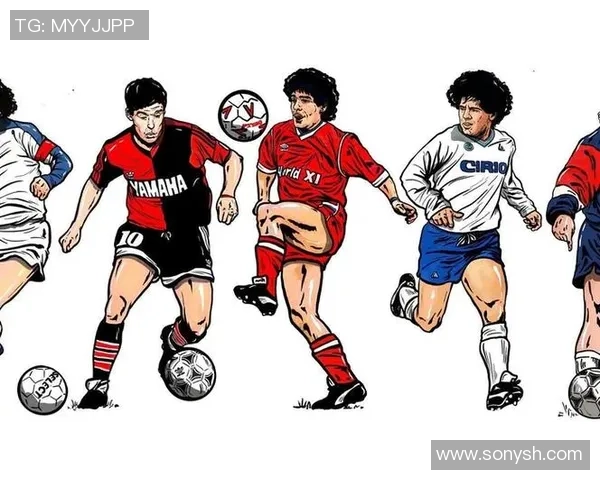 足球明星动漫形象展现霸气男神风范的精彩瞬间